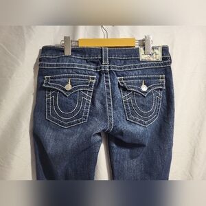 True Religion Dark Blue Skinny Jeans,  Size 30 X 31
